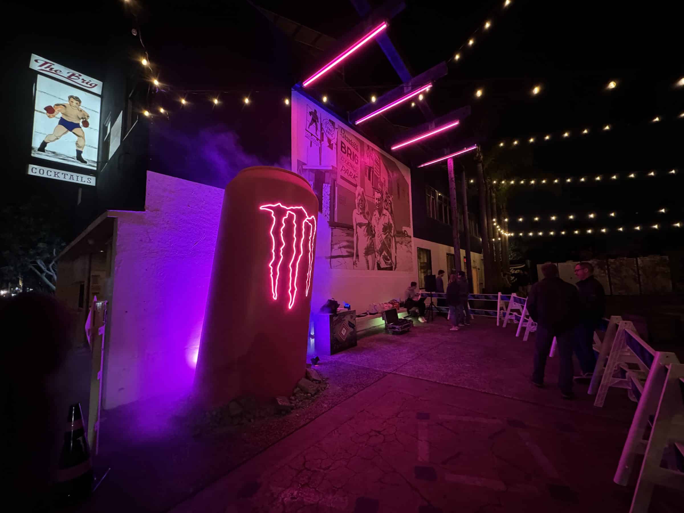 Experiential Sponsorship Activation for Monster Energy Drink at Sxsw